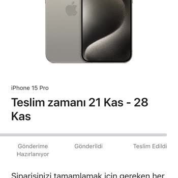 Apple Store Cihaz Halen Gelmiyor
