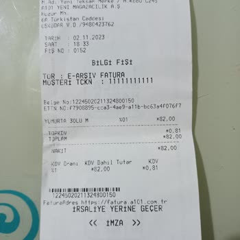 A101 Etiket Ve Kasa Fiyatı Farklı