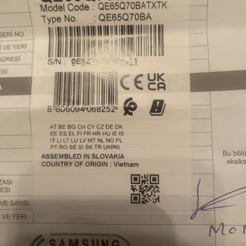 Samsung Televizyon Kumandası Hakkında