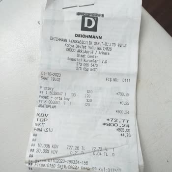 Deichmann Tabanı Erimiş Ayakkabının İadesini Kabul Etmiyor