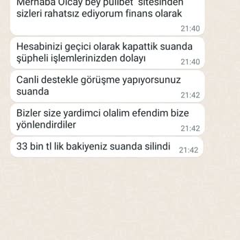 Pulibet Hesabım Hacklendi Bakiyem Sıfırlandı