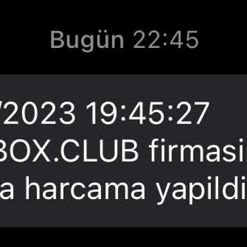 Hobby-box.club Hobby Box Cluptan Onay Olmadan Para Çekilmesi Ve İade Talebi İstiyorum