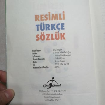 Korza Basım İlkokul Sözlüğündeki Kötü Kelimenin Olması