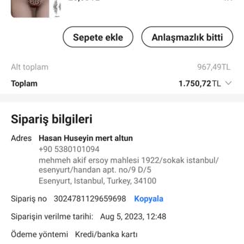 Aliexpress Kargom Gelmedi Ve İade Talep Olmadı