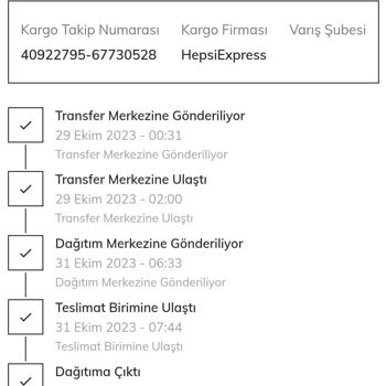 DeFacto Sipariş Yanlış Teslim Edildi