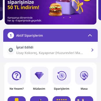Getir Yemek Pişmanlıktır