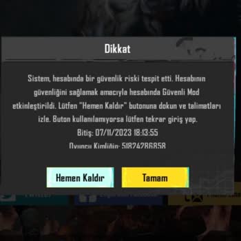 PUBG Hesabım Çalındı