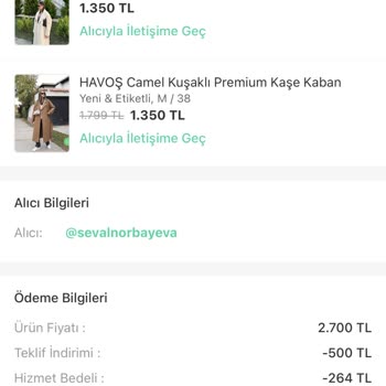 Dolap Hem Satıcıya Hem Alıcıya Hizmet Bedeli Kesmesi