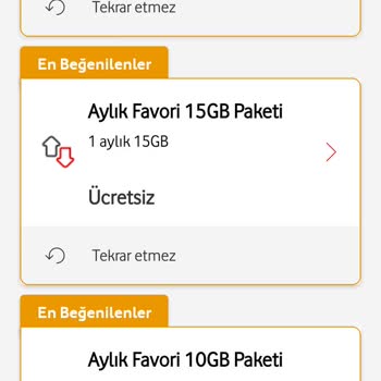 Aslında Ücretli Olan Ücretsiz Vodafone Ek Paketi