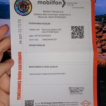 Mobilfon Arızalı Yenilenmiş Telefon