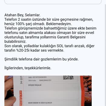 Mobilfon Arızalı Yenilenmiş Telefon