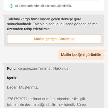 Trendyol Kargoda Ürünü Kaybetti. İademi Yapmıyor!