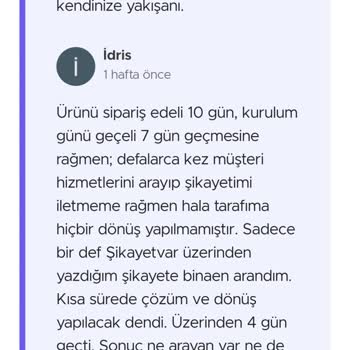 Arçelik İlgisiz Servis Ve Müşteri Hizmetleri