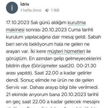 Arçelik İlgisiz Servis Ve Müşteri Hizmetleri