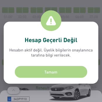 ZipCar Hesabım Durduk Yere Kapatıldı