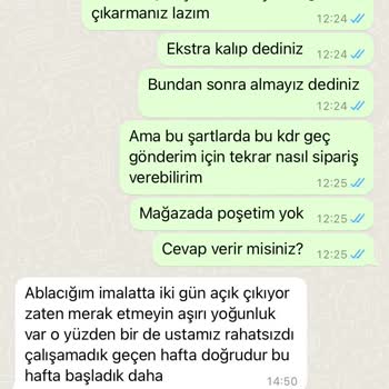 Arıcan Ambalaj Asla Sipariş Vermem, Böyle Bir Firma Yok.