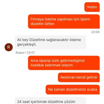 Migros Yemek Getirememe İşini Bıraksın.