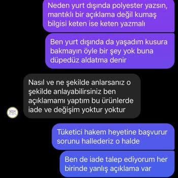 Seda Kobal Yanıltıcı Beyanla Ürün Satışı