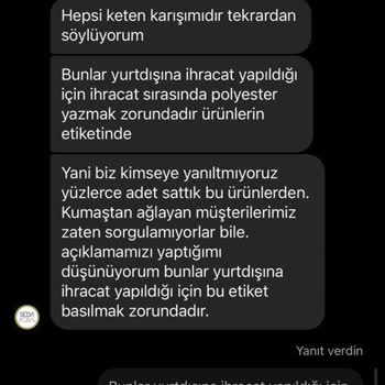 Seda Kobal Yanıltıcı Beyanla Ürün Satışı