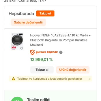 Hepsiburada Fiyat Politikası Kabul Edilemez