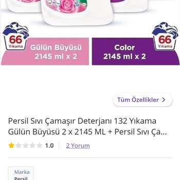 Persil Çok Gösterip Az Gönderi