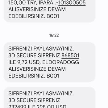 Garanti BBVA Hesap Kartım Kopyalandı