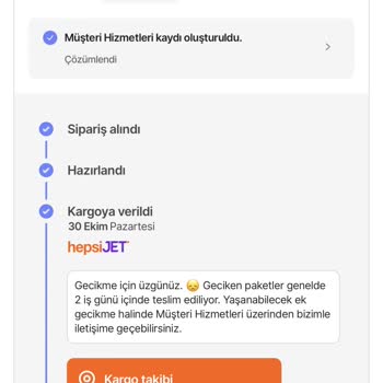 Hepsiburada Ertesi Gün Teslimat Sorunu!