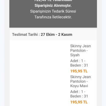 Fullamoda Ürünü Kargoya Vermediler