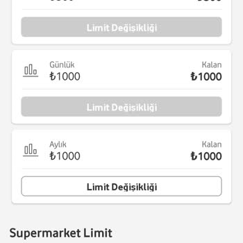 Vodafone Mobil Ödeme Limiti