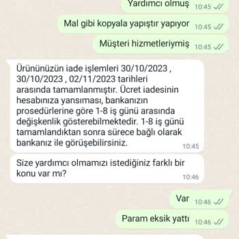 A101 Ücret İadesi Eksik