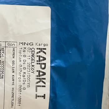 MNG Kargo Kuryenin Üslupsuz Tavrı