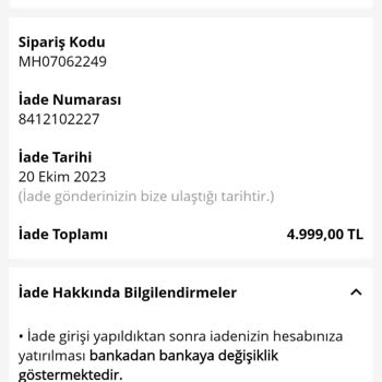 Morhipo MH07062249 Numaralı İnternet Siparişimde Yaşadığım İndirim İhlali