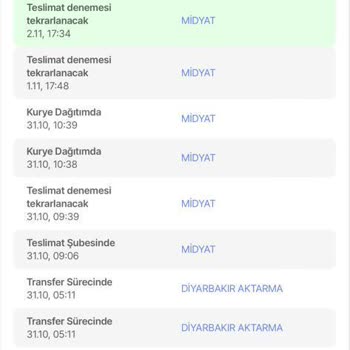 MNG Kargo Midyat Şubesi Kargomu Şubeden Teslim Almamı İstedi