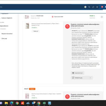 Penti Mağazası ve Hepsiburada Beni ve Çocuğumu Mağdur Etti
