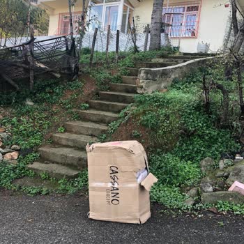 Sürat Kargo Sürat Personeli Kargoyu Yolun Ortasına Bıraktı