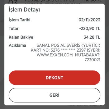 Exxen Spor Ücretsiz Üyeliğim Gün Dolumunda Haber Vermeden Paramı Çekti