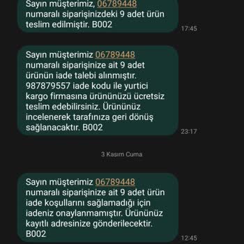 Özdilekteyim.com İade Talebimi Onaylamıyor