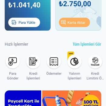 Paycell Para Aktaramıyorum Hesabında Param Olmasına Dahil