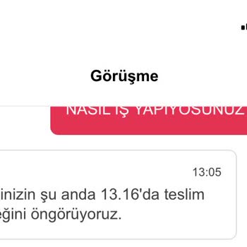 Yemek Sepeti Kurye Sorunu