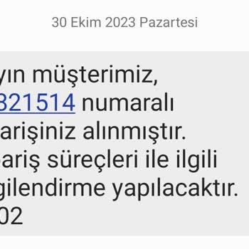 Özdilekteyim.com Sipariş İptal Problemi