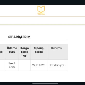 YKMkitap Günlerdir Kargo Bekliyoruz Yazıklar Olsun