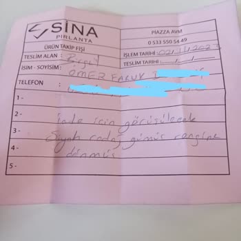 Sina Pırlanta Erkek Bileklik Kusurlu Ürün Satışı