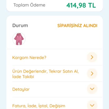 Ebebek Online Alışveriş Mağduru