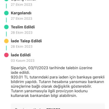 Dolap Uygulamasından Şikayetçiyim