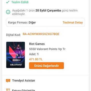 Trendyol'dan Alınan Valorant Pointlerinde Sorun Yaşandı