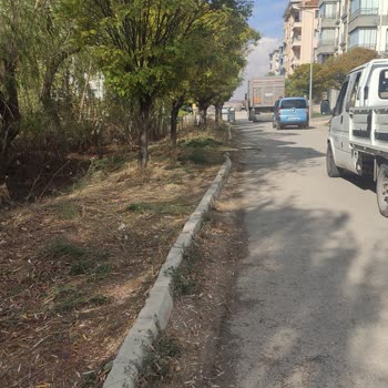 Polatlı Belediyesi Kaldırımsız Kamyonlu Bir Yol Ve Yüzlerce Öğrenci