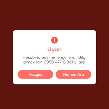 Tosla Sebepsiz Hesap Erişim Engeli