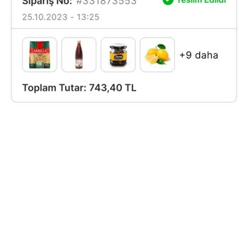 Migros Sanal Market Siparişimde Yaşadığım Mağduriyet