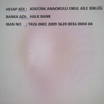Milli Eğitim Bakanlığı (MEB) Devlet Okulu Aidat