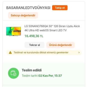 Hepsiburada.com Ödenen Tutar Ve Fatura Tutarı Arasındaki Fark